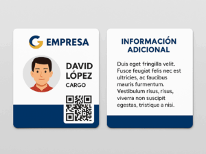Impresión de carnet